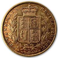 Großbritannien - Sovereign Victoria Wappen - 7,98g Gold