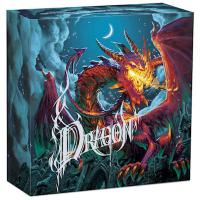 Tuvalu - 5 TVD Drachen (Dragon) 2023 - 5 Oz Silber Antik Finish Color