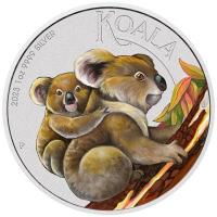 Australien - 1 AUD Koala 2023 Stamp and Coin Show Special - 1 Oz Silber Color