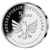Deutschland - 5 EUR Wunderwelt Insekten (5.) Prachtlibelle 2023 - Spiegelglanz