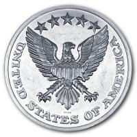 Silbermedaille - Die Kennedy Brüder - 49,97g Silber