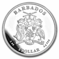 Barbados - 1 Dollar Karibischer Pelikan 2023 - 1 Oz Silber