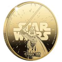 Samoa 50 Tala Star Wars(TM) Darth Vader 100 Jahre Disney 2023 1 Oz Gold