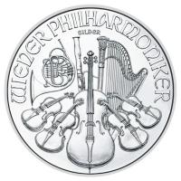 Österreich - 1,5 EUR Wiener Philharmoniker 2024 - 1 Oz Silber