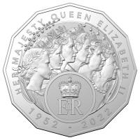 Australien - 0,50 AUD Gedenken an Queen Elizabeth II. 2023 - Kupfer Nickel