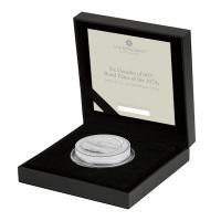Großbritannien - 5 GBP James Bond: Six Decades of 007 (2.) Die 70er Jahre 2023 - 2 Oz Silber PP