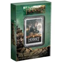 Niue - 2 NZD Herr der Ringe Der Hobbit(TM) Movie Poster (3.) Schlacht der fünf Heere(TM) 2023 - 1 Oz Silber PP Color