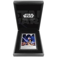 Niue - 10 NZD Star Wars(TM) Die Rckkehr der Jedi Ritter(TM) Poster - 5 Oz Silber PP Color