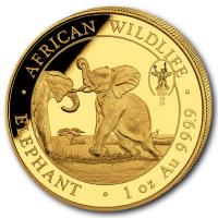 Somalia - 1000 Shillings Elefant 2024 WMF Berlin - 1 Oz Gold (nur 100 Stck!!!)