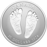 Kanada 10 CAD Welcome to the World 2024 1/2 Oz Silber
