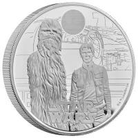 Großbritannien 10 GBP Star Wars(TM) Han Solo and Chewbacca  2024 5 Oz Silber PP 