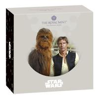 Grobritannien - 100 GBP Star Wars(TM) Han Solo and Chewbacca 2024 - 1 Oz Gold PP 