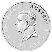 Australien 1 AUD Kookaburra 2024 1 Oz Silber Rückseite