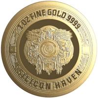 Pressburg Mint Artificial Intelligence 2024  1 Oz Gold Proof Like Rckseite