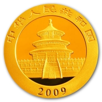 China - 20 Yuan Panda 2009 - 1/20 Oz Gold