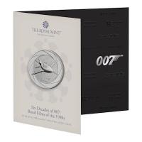 Grobritannien - 5 GBP James Bond: Six Decades of 007 (3.) Die 80er Jahre 2024 - Blister