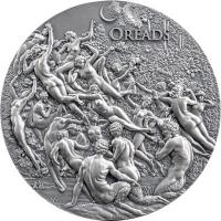 Kamerun - 5000 Francs Himmlische Schnheiten (Celestial Beauty) Serie: The Oreads 2023 - 5 Oz Silber Antik Finish High Relief