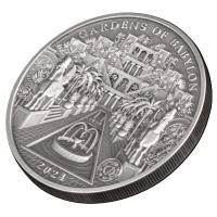 Solomon Islands - 10 Dollar Die Grten von Babylon 2024 - 100g Silber Antik Finish
