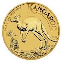 Australien - 50 AUD Känguru 2024 - 1/2 Oz Gold