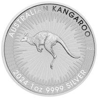 Australien - 1 AUD PerthMint Knguru 2024 - 1 Oz Silber