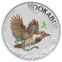 Australien - 1 AUD WMF Kookaburra 2024 - 1 Oz Silber Color