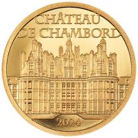 Cook Islands - 5 CID Château de Chambord 2024 - 0,5g Gold PP