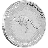 Australien - 1 AUD PerthMint Känguru 2024 - 1 Oz Silber