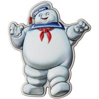 Niue - 5 NZD Ghostbusters(TM) Stay Puft Shaped - 2 Oz Silber Antik Finish Color