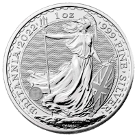 Großbritannien - 2 GBP Britannia 2022 - 1 Oz Silber
