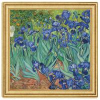 Niue - 2 NZD Vincent Van Gogh: Schwertlilien (Irises) 2023 - 2 Oz Silber PP Color