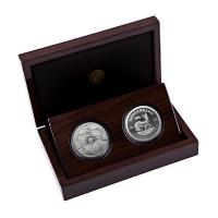 Sdafrika - 10 Rand Big Five II Leopard / Krgerrand 2023 - 2*1 Oz Silber Proof Set