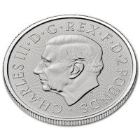 Großbritannien 2 GBP Myth & Legends (7.) Beowulf und Grendel 2024 1 Oz Silber BU Rückseite