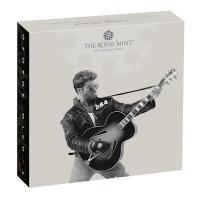 Großbritannien - 2 GBP Music Legends George Michael 2024 - 1 Oz Silber PP Color