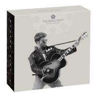 Großbritannien - 5 GBP Music Legends George Michael 2024 - 2 Oz Silber PP 