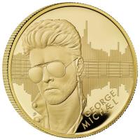 Grobritannien 100 GBP Music Legends George Michael 2024 1 Oz Gold PP