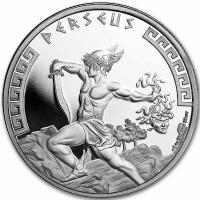 Niue - 2 NZD Heroes of Greek Mythology: Perseus (2.) 2024 - 1 Oz Silber 