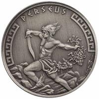Niue 2 NZD Heroes of Greek Mythology: Perseus (2.) 2024 1 Oz Silber  Antik Finish