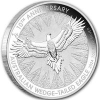 Australien 1 AUD Wedge Tailed Eagle 2024 1 Oz Silber