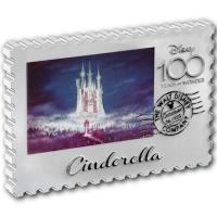 Niue - 2 NZD 100 Jahre Disney(TM) Cinderella(TM) 2023 - 1 Oz Silber PP Color