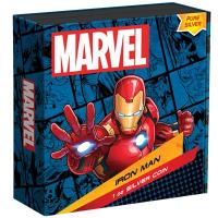 Niue - 2 NZD Marvel(TM) Classics (5.) Iron Man(TM) 2024 - 1 Oz Silber PP 