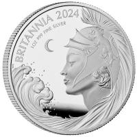 Großbritannien - 2 GBP Britannia 2024 - 1 Oz Silber PP