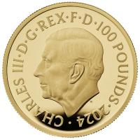 Grobritannien 186,50 GBP Britannia 6 Coin Set 2024 Gold PP Rckseite