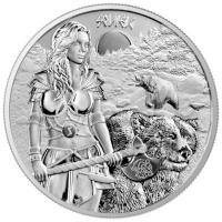 Germania Mint Valkyries Series: Solveig 2024 1 Oz Silber