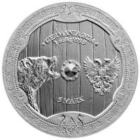 Germania Mint Valkyries Series: Solveig 2024 1 Oz Silber Rckseite