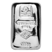 Silberbarren - LEV Doduco Guss Silberbarren - 100g Silber