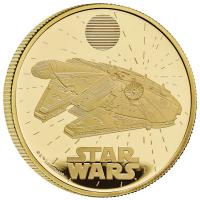 Grobritannien - 100 GBP Star Wars(TM) Millennium Falcon 2024 - 1 Oz Gold PP 