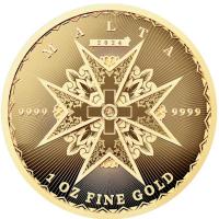 Malta - 100 EURO Malteserkreuz 2024 - 1 Oz Gold