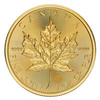 Kanada - 50 CAD Maple Leaf 2024 - 1 Oz Gold