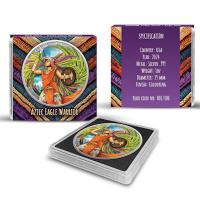 Azteken - Adlerkrieger (Eagle Warrior) -  1 Oz Silber Color (nur 100 Stck!!!) Zertifikat Nr.100