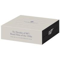 Großbritannien - 5 GBP James Bond: Six Decades of 007 (4.) Die 90er Jahre 2024 - 2 Oz Silber PP